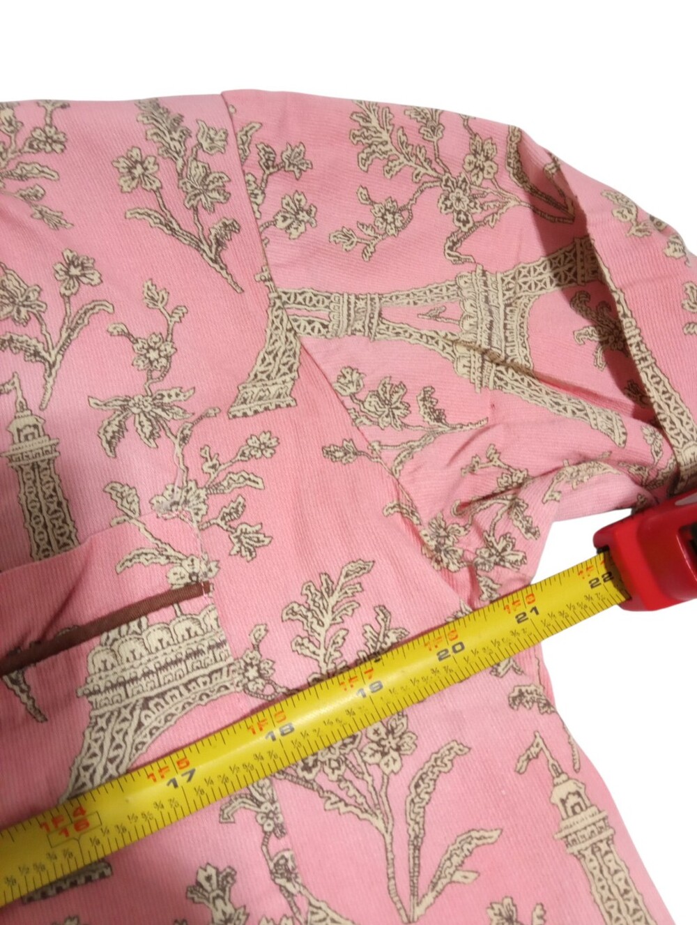 BedHead Pajama Set Pink Floral Cotton Button Front Sleepwear Size S - Picture 5 of 10